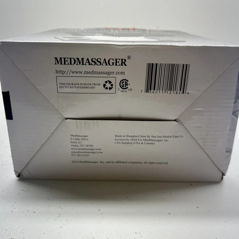 Med Massager Deep Tissue Massage Therapy Chiropractic Body Massager Tested